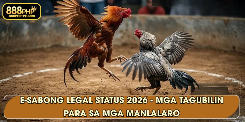 E-Sabong legal status 2026 - Mga tagubilin para sa mga manlalaro