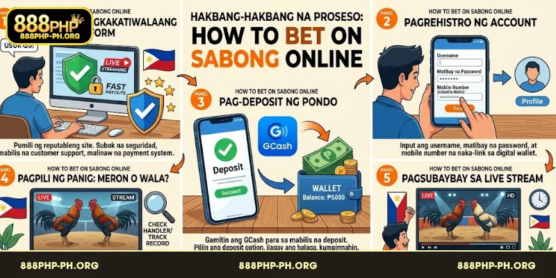 How to bet on Sabong online
