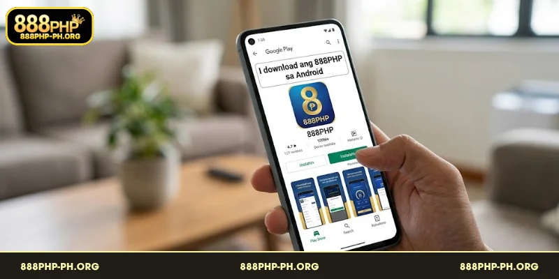 Ilan lamang sa mga pangunahing hakbang ang I download ang 888PHP