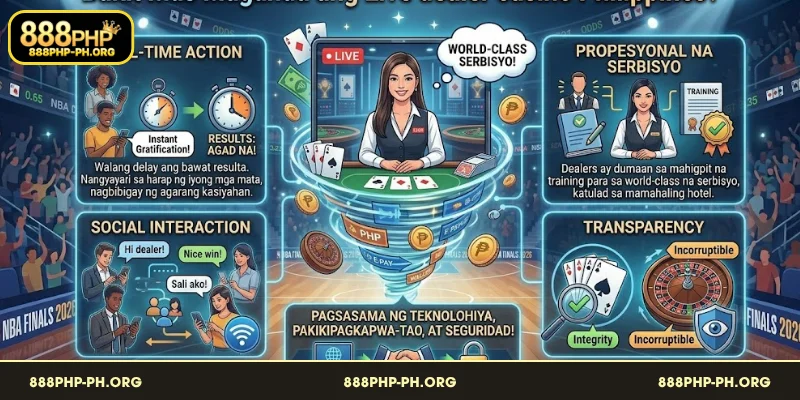 Mas maganda ang mga online casino na Live dealer casino Philippines