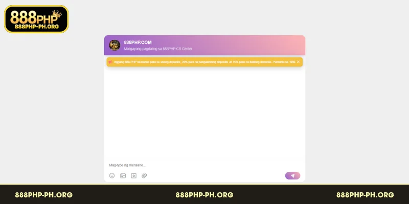Mga Opsyon sa Pakikipag-ugnayan sa 888PHP