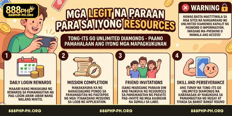 Tong-its Go unlimited diamonds - Paano Pamahalaan ang Iyong mga Mapagkukunan